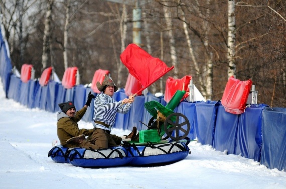 В Москве пройдет праздничный конкурс катания на необычных санях