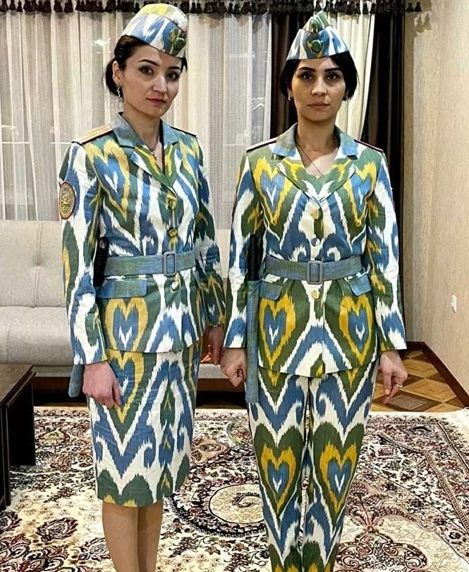 В Таджикистане разработали милицейскую форму для женщин в национальном стиле