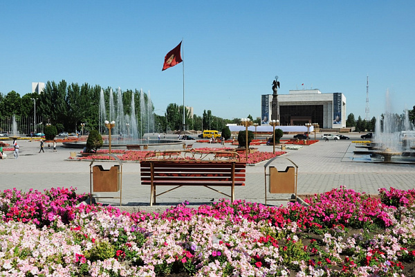 Как преобразилась главная площадь Кыргызстана
