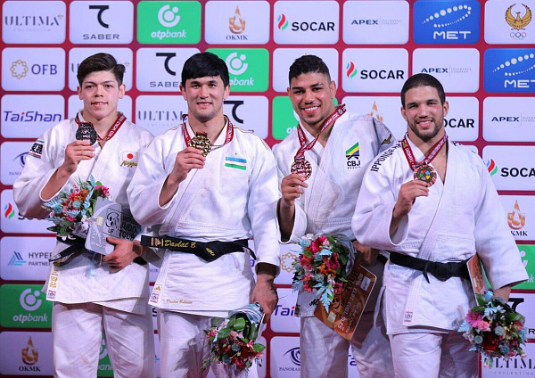 Узбекистанцы взяли три золота на турнире по дзюдо