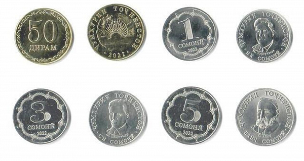 В Таджикистане выпустили новые монеты