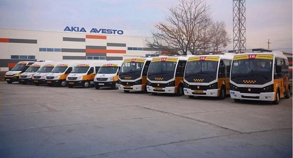Маршрутки таджикистанского производства появились в Душанбе