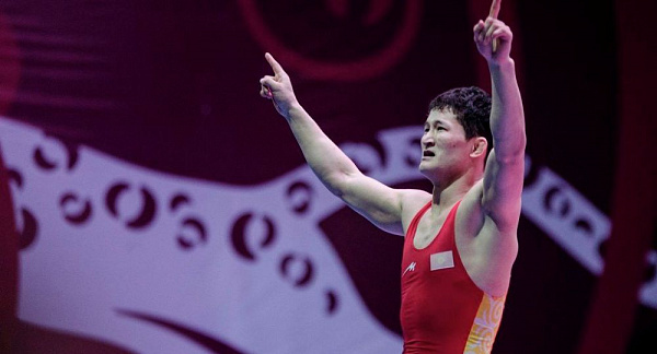 Кыргызстанцы завоевали два золота на чемпионате Азии по борьбе